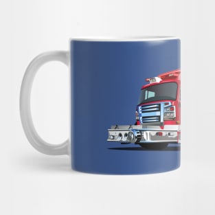 Cartoon Fire Truck Mug